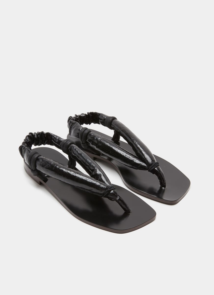 lemaire wadded flip flops