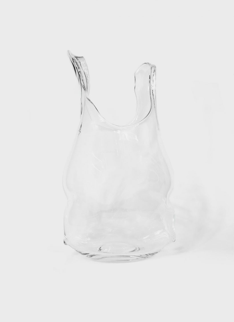 Anne Donzé Et Vincent Chagnon Glass Bag Medium Clear
