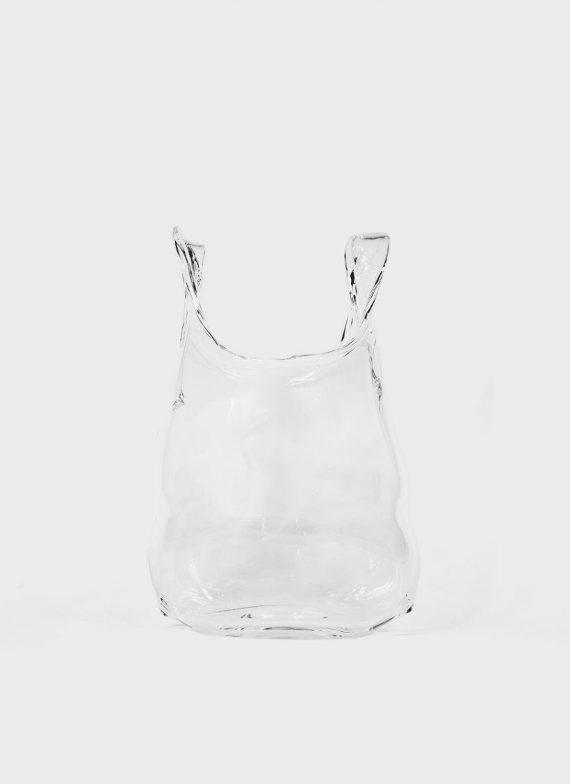 Anne Donzé Et Vincent Chagnon Glass Bag Small Clear