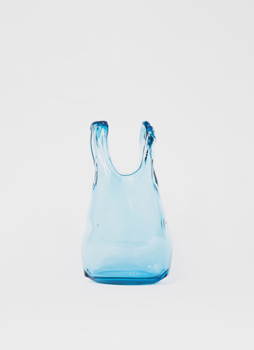 Anne Donzé Et Vincent Chagnon Glass Bag XS Aqua Blue