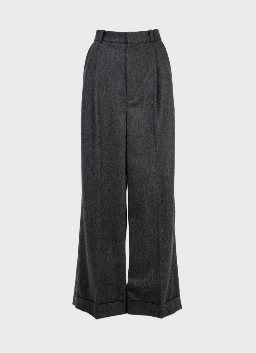Hed Mayner Elongated Cuffed Trousers