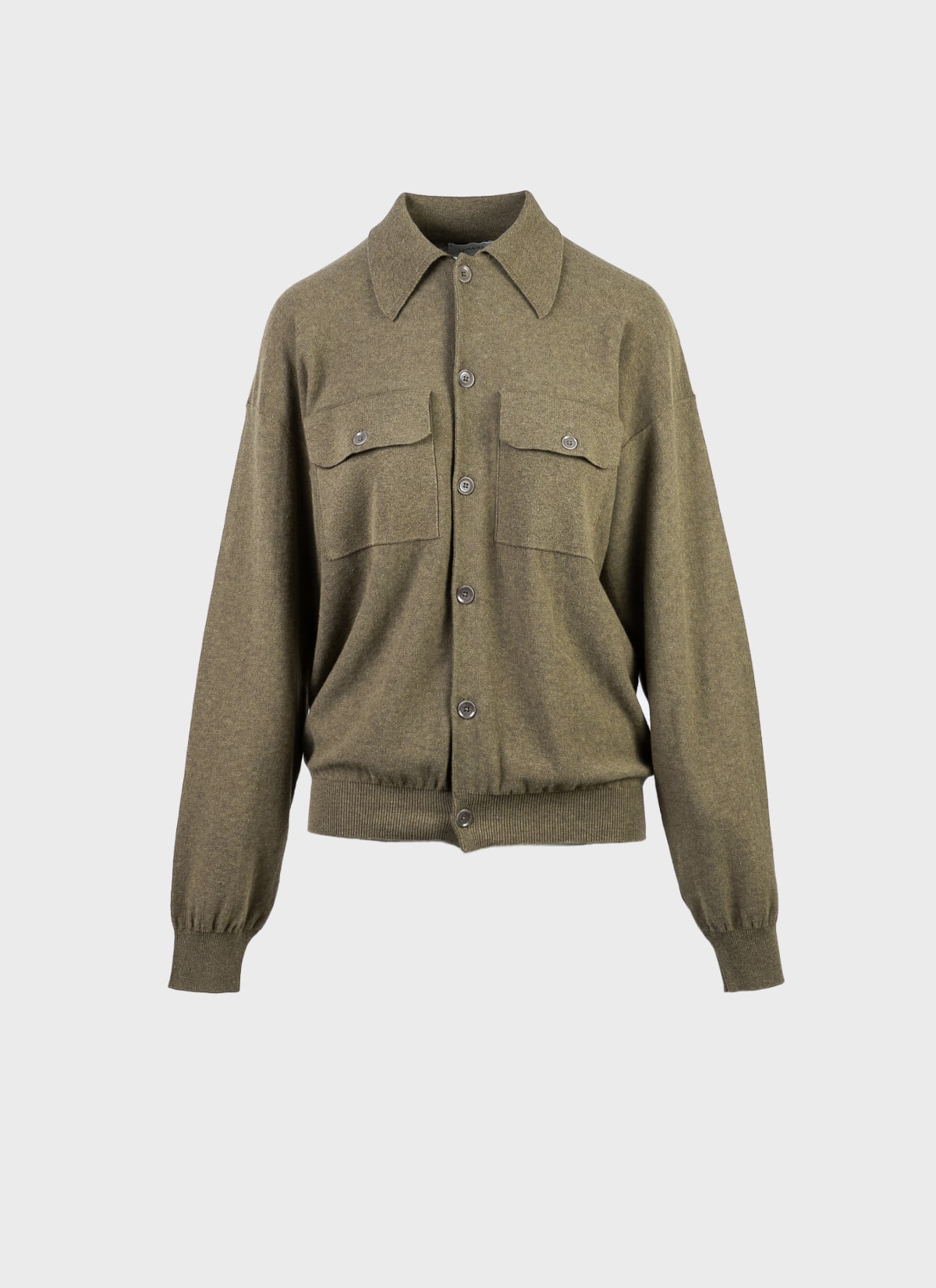 Lemaire Mens Knitted Pocket Shirt 