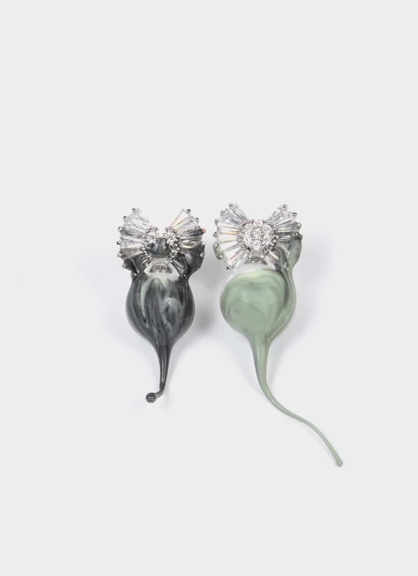 Ottolinger Pearl Dip Earrings