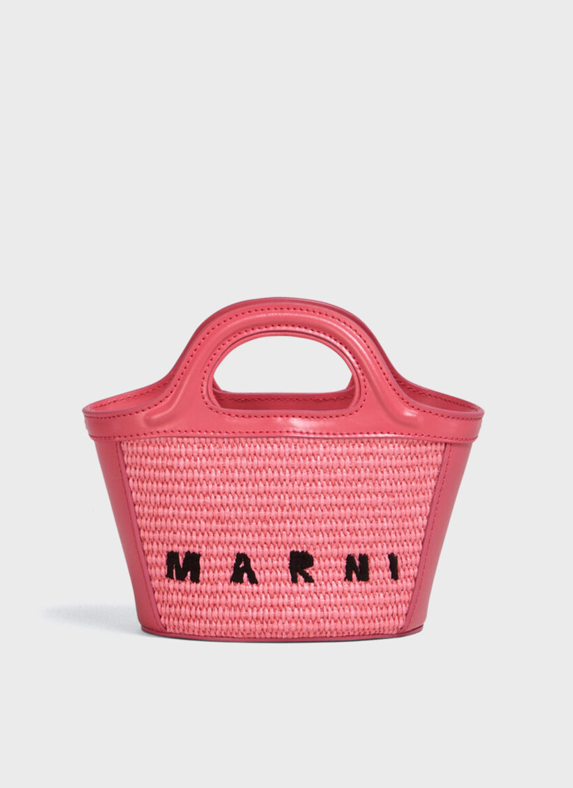 Marni Tropicalia Micro Raffia Bag