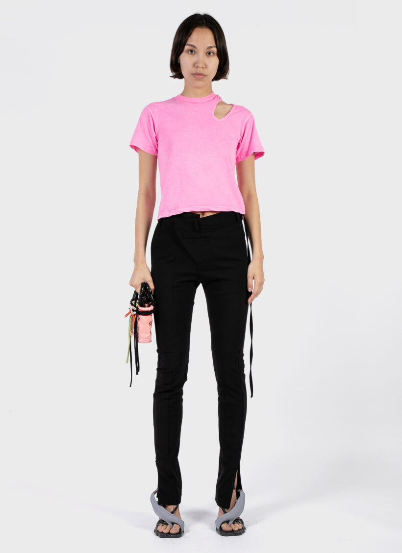 Ottolinger Otto Fitted T-Shirt Neon Pink