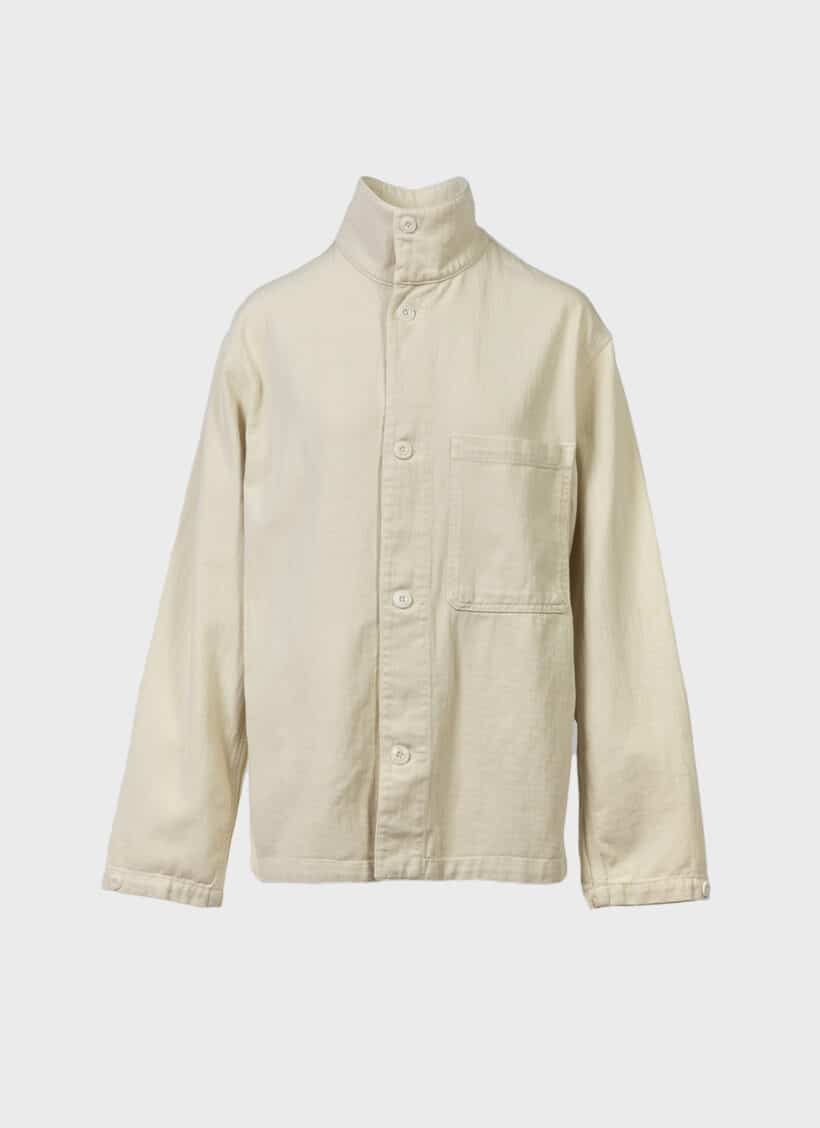 Lemaire Mens Stand Collar Overshirt