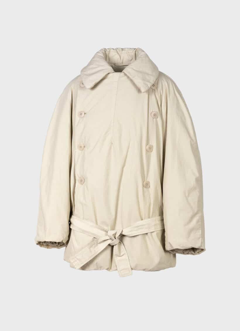 Lemaire Wadded Short Trench