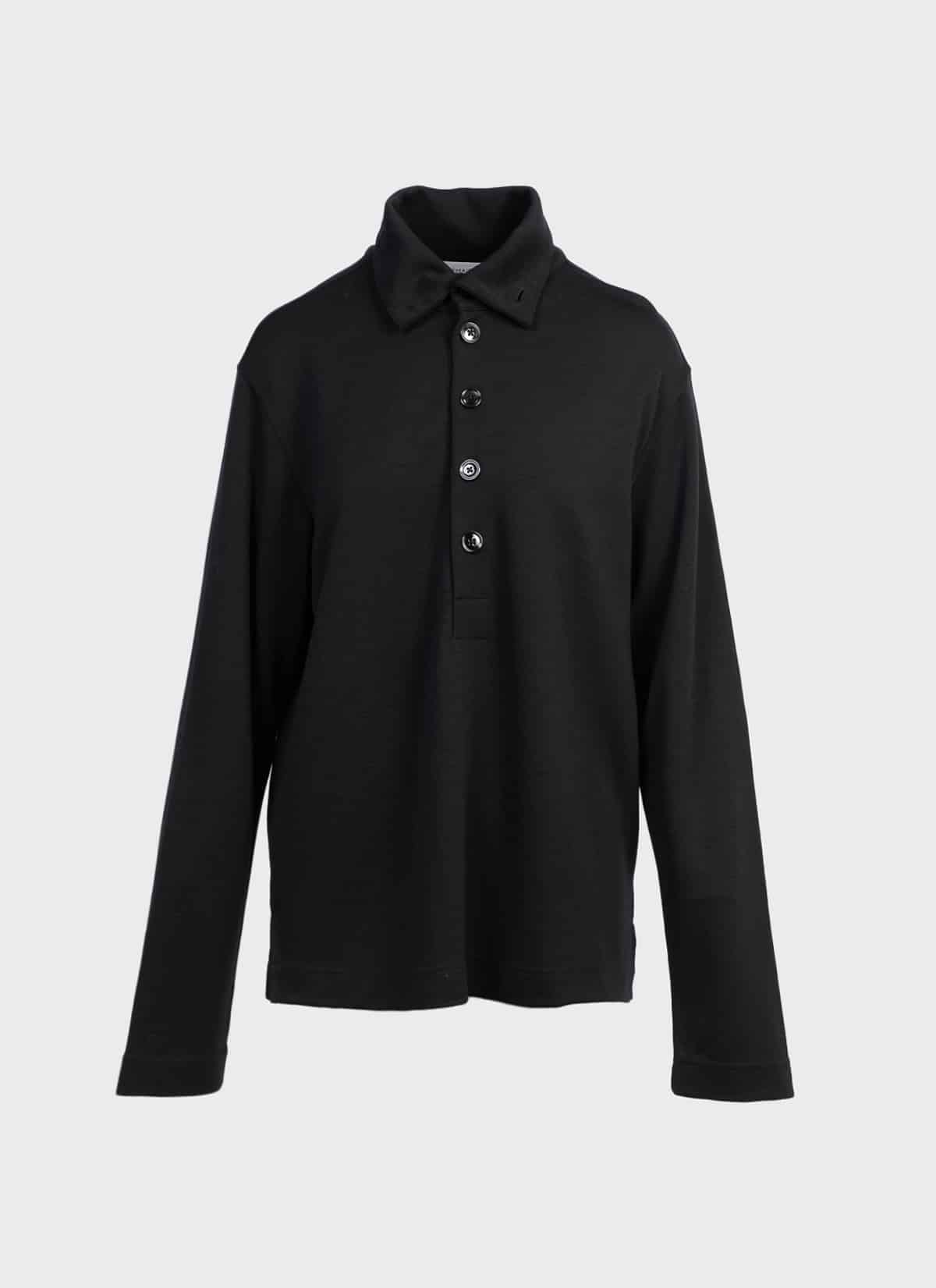 Lemaire Mens Convertible Polo Shirt