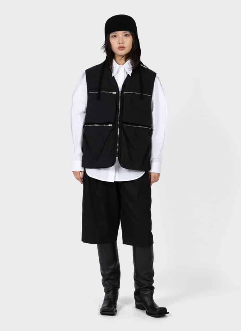 Lemaire Unisex Gilet With Zip Pockets