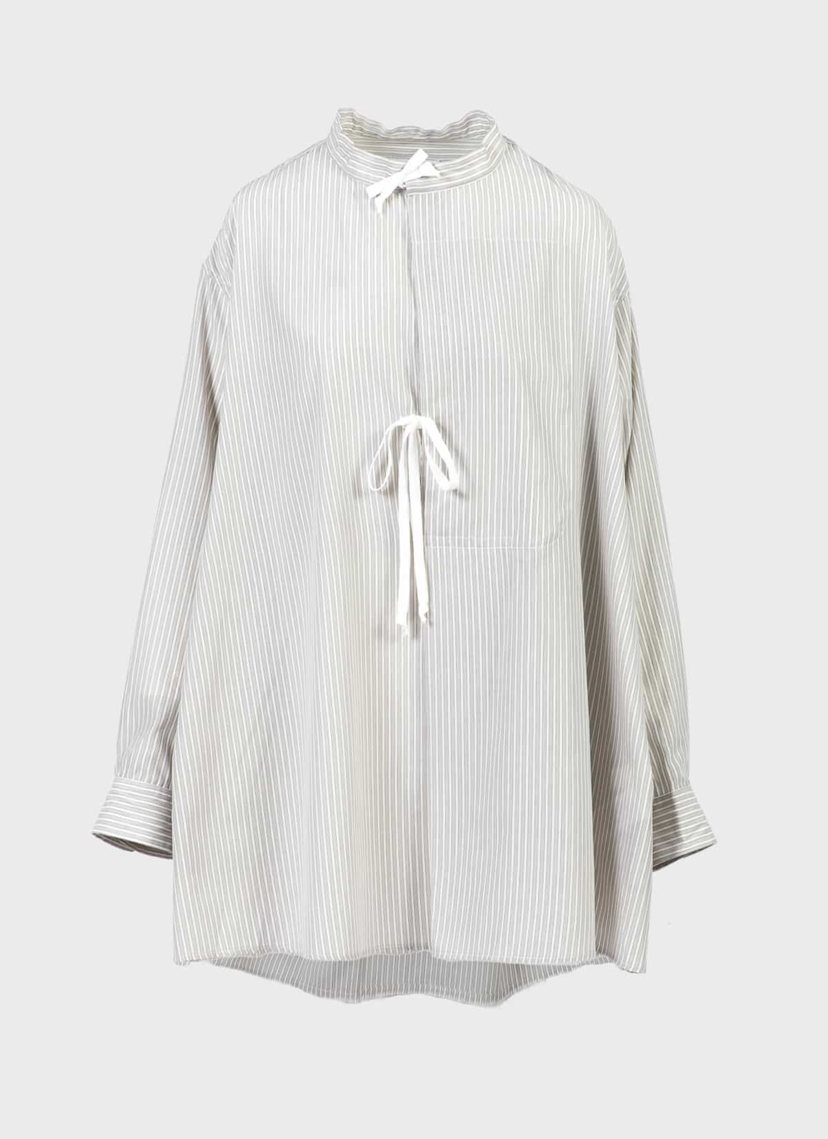 Hed Mayner Pleated Shirt