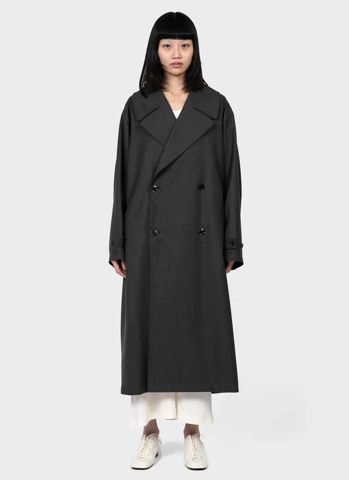 Lemaire Double-Breasted Overcoat