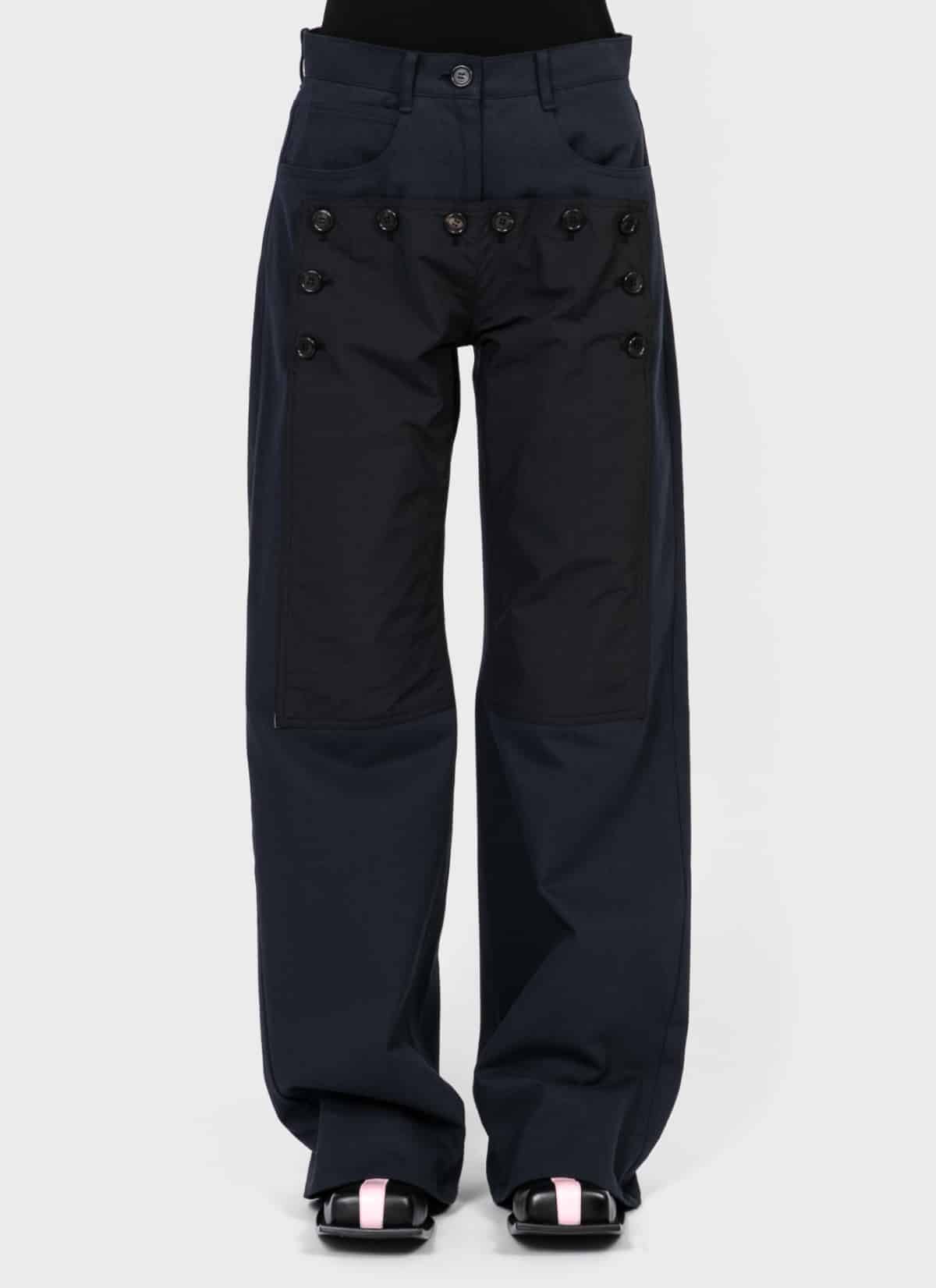 Pushbutton Pouch Detail Trousers
