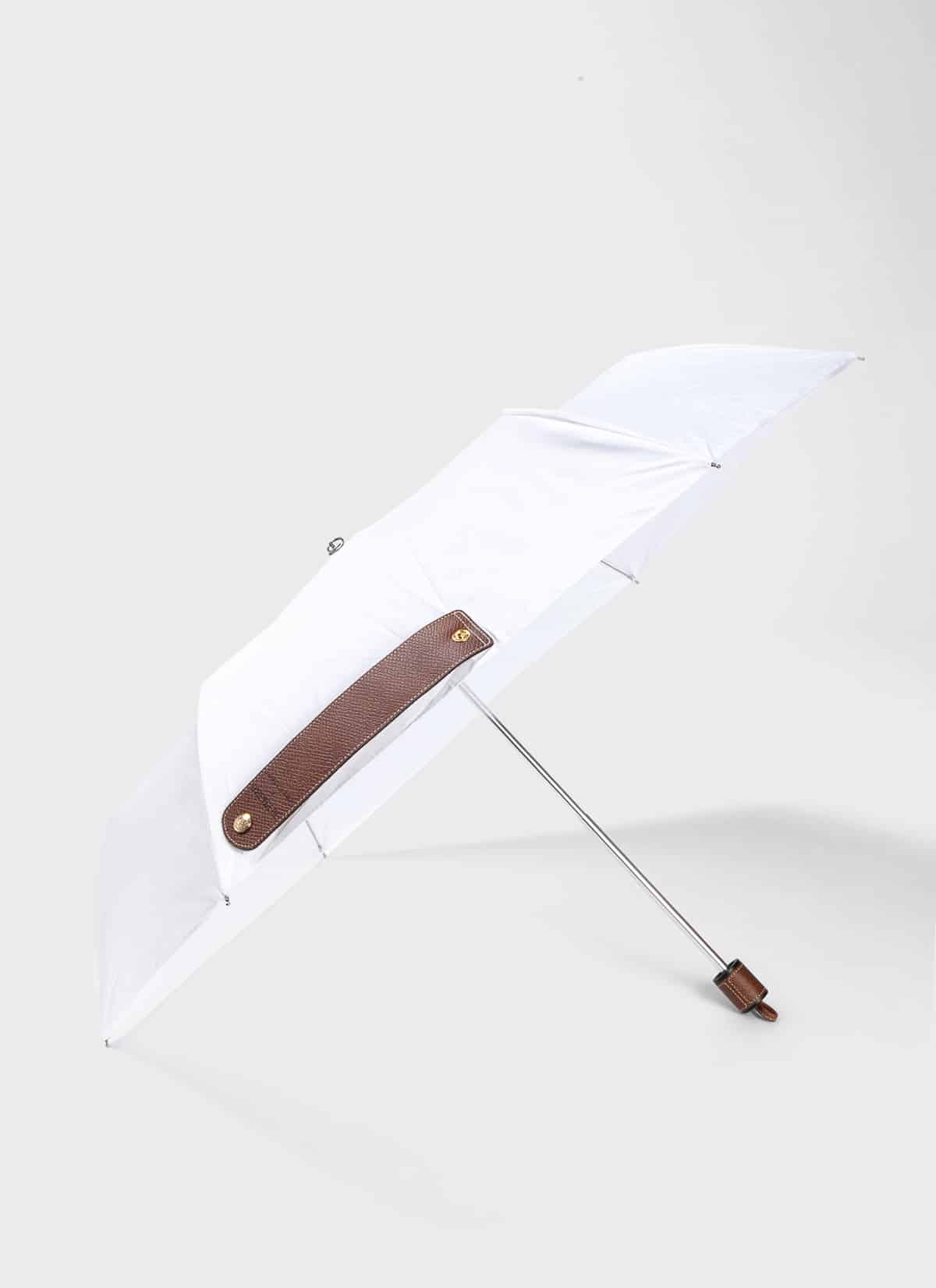 D’heygere X Longchamp Convertible Umbrella White
