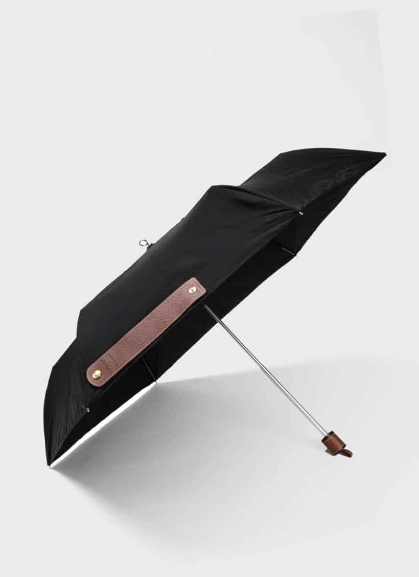 D’heygere X Longchamp Convertible Umbrella Black