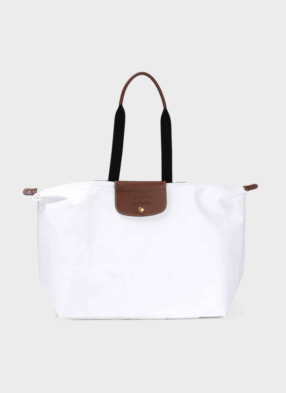 D’heygere X Longchamp Convertible Travel Bag / Backpack White