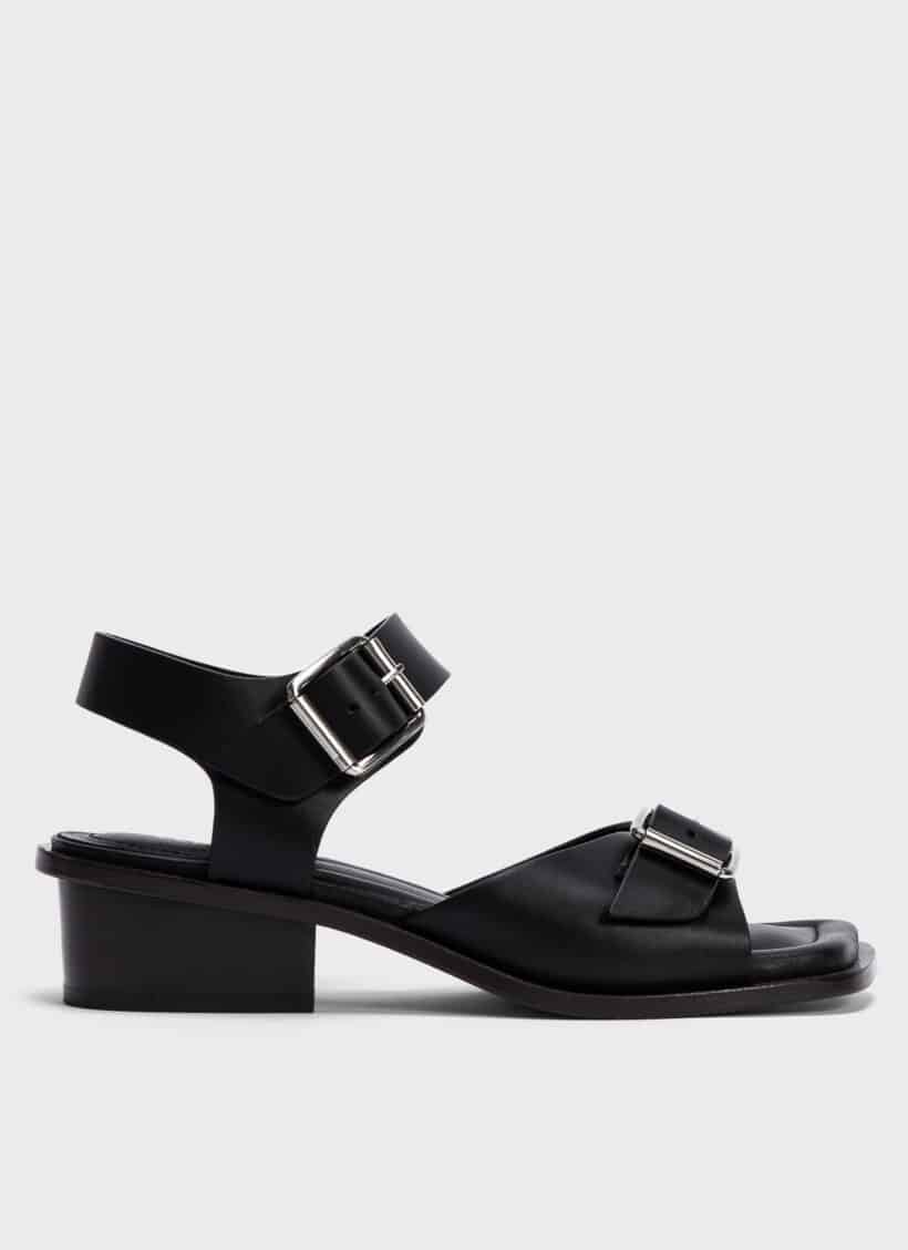 Lemaire Square Heeled Sandals