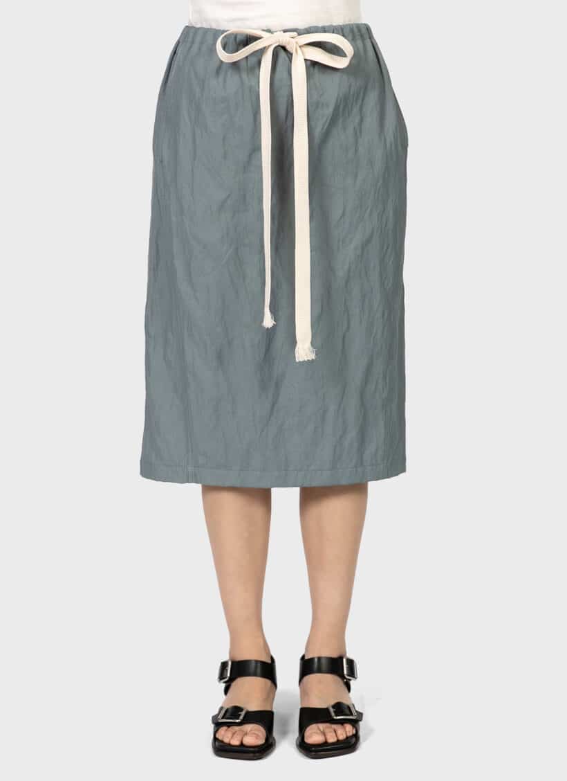 Lemaire Crinkled Drawstring Skirt
