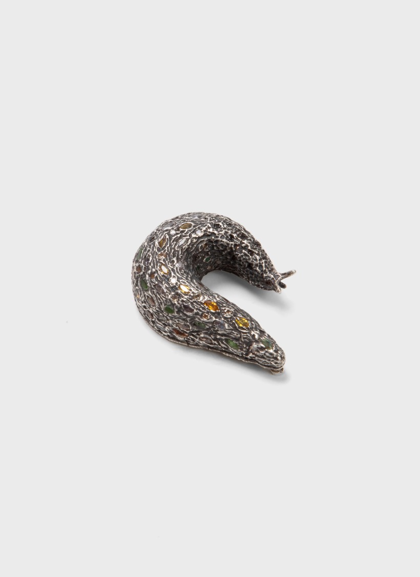 Amy Findlay Gem Brooch Curly Twirly